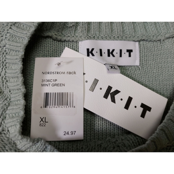 KIKIT Sweater Size XL Green - Picture 8 of 9